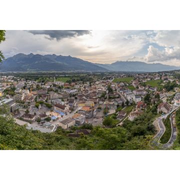 Lais Puzzle - Panorama von Vaduz, Liechtenstein - 2.000 Teile