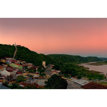 Lais Puzzle - Blick auf die Stadt Piranhas Alagoas Brasilien Sertão Fluss São Francisco - 2.000 Teile