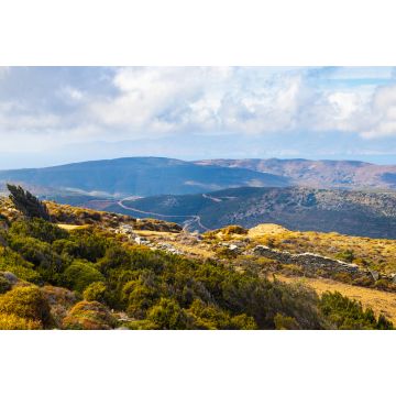Lais Puzzle - Wanderweg im Hochland der griechischen Kykladeninsel Andros mit der Insel Euböa im Hintergrund - 2.000 Teile