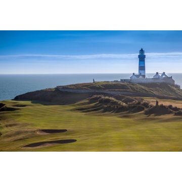 Lais Puzzle - Der Leuchtturm mit Blick auf den alten Head of Kinsale Golfplatz in der Grafschaft Cork, Irland - 2.000 Teile