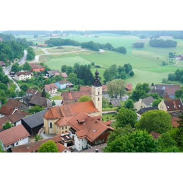 Lais Puzzle - Luftbild der Gemeinde Brennberg im Landkreis Regensburg, Bayern, Deutschland - 2.000 Teile