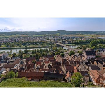 Lais Puzzle - Blick über die Altstadt von Klingenberg am Main in Unterfranken, Bayern, Deutschland - 2.000 Teile