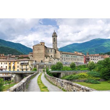 Lais Puzzle - Bucklige Brücke. Bobbio. Emilia-Romagna. Italien - 2.000 Teile