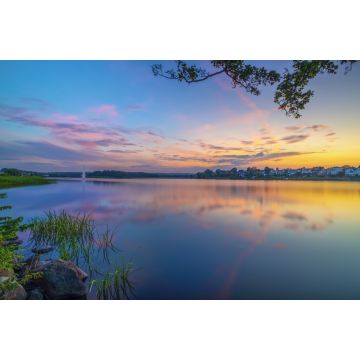 Lais Puzzle - Sonnenuntergang über dem See - Silkeborg - 2.000 Teile