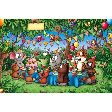 Lais Puzzle - Tierische Freunde feiern Geburtstag im Dschungel - 2.000 Teile