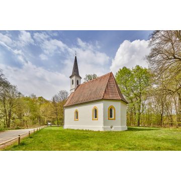 Lais Puzzle - Hampersberger Kapelle, Hampersberg, Erharting, Pleiskirchen, Rohrbach, Mühldorf, Mühldorf am Inn, Oberbayern, Bayern, Deutschland - 2.000 Teile