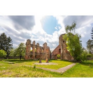 Lais Puzzle - Burgruine Haibach in Niederbayern | Ruine Haibach | Bayerischer Wald - 2.000 Teile
