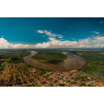 Lais Puzzle - Blick auf den Ucayali-Fluss zur Mittagszeit, Peru - 2.000 Teile