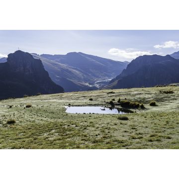 Lais Puzzle - Erste Sonnenstrahlen in der Morgendämmerung der Santa-Barbara-Mine in Huancavelica, Peru - 2.000 Teile