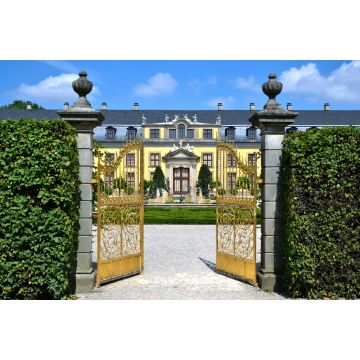 Lais Puzzle - Ansicht des Eingangs zum Schloss Herrenhausen, Hannover, Land Niedersachsen, Deutschland. - 2.000 Teile