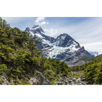 Lais Puzzle - Chile, Magallanes und die chilenische Antarktis, Ultima Esperanza, Torres del Paine, O-Circuit-Wanderung 130 km, Wander zum vorletzten Camp, Gletscher - 2.000 Teile