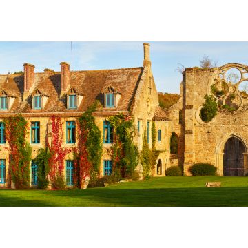 Lais Puzzle - Panoramablick auf die Abbaye des Vaux-de-Cernay, Frankreich - 2.000 Teile