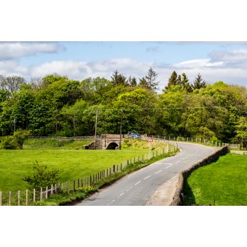 Lais Puzzle - Eine Straße in Glen Mavis, North Lanarkshire in Schottland - 2.000 Teile