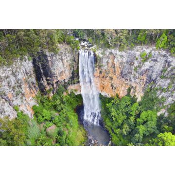 Lais Puzzle - Luftaufnahme über die Purling Brook Falls, die sich im Springbrook National Park im Hinterland der Gold Coast befinden - 2.000 Teile