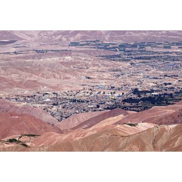 Lais Puzzle - Blick vom Cerro Baul auf die Stadt Torata (Moquegua, Peru) - 2.000 Teile