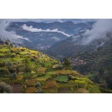 Lais Puzzle - Landwirtschaftliche Terrassen über Tarma, Junin, Peru, Südamerika - 2.000 Teile