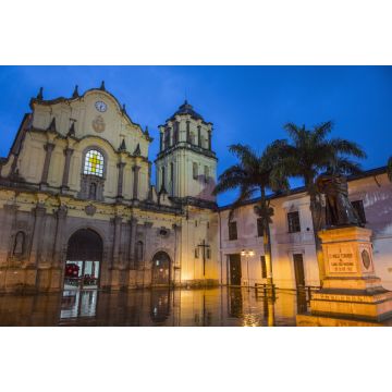 Lais Puzzle - Popayan, auch die schöne Stadt Popayan, nach Sonnenuntergang, Cauca, Kolumbien - 2.000 Teile