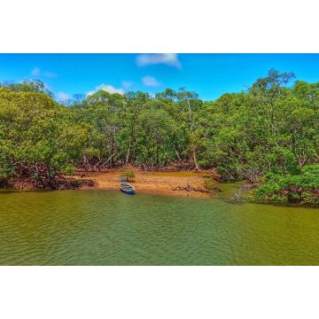 Lais Puzzle - Mangrove, Boot - Delta do Parnaíba - Piauí, Brasilien - 2.000 Teile