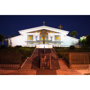 Lais Puzzle - Katholische Kirche do Santíssimo Redentor Padre Pelágio in Trindade Goiás Brasilien - 2.000 Teile