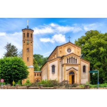 Lais Puzzle - Die historische Dorfkirche in Caputh-Schwielowsee in Brandenburg an der Havel, Deutschland - 2.000 Teile