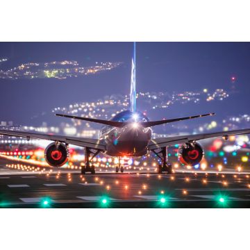 Lais Puzzle - Ansicht eines Flugzeugs gegen den Himmel bei Nacht - 2.000 Teile