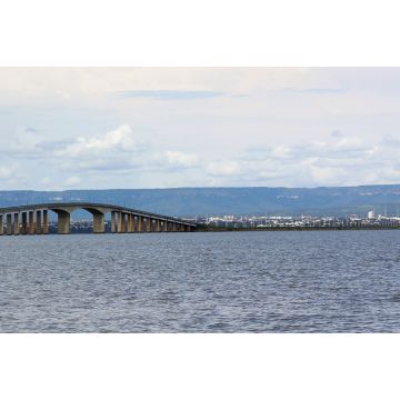Lais Puzzle - Brücke über den Fluss Tocantins, wo Palmas die Hauptstadt des Bundesstaates ist, Brasilien - 2.000 Teile