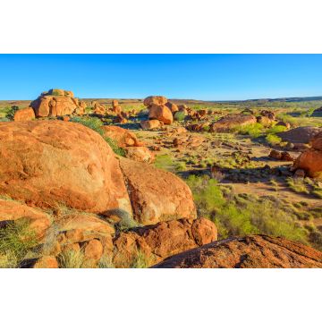 Lais Puzzle - Panoramaluftaufnahme von riesigen Granitblöcken bei Karlu Karlu oder Devils Marbles im Northern Territory, Australien in der Nähe von Tennant Creek - 2.000 Teile