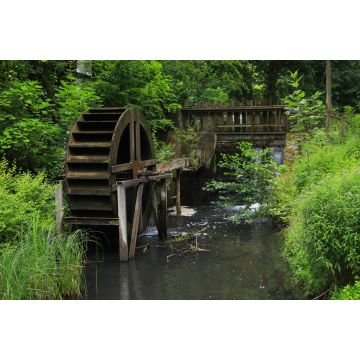 Lais Puzzle - Die Bremsdorfer Mühle am Wanderweg "Schlaubetal", Bundesland Brandenburg, Deutschland - 2.000 Teile