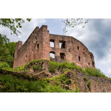 Lais Puzzle - Ruine der Burg Freienstein in Gammelsbach, Oberzent im Odenwald, Hessen, Deutschland - 2.000 Teile