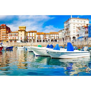 Lais Puzzle - Castro Urdiales, Kantabrien, Fischerdorf und Bootsanleger - 2.000 Teile
