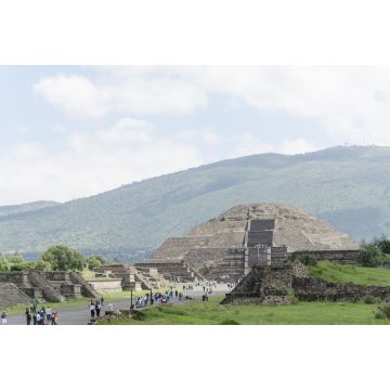 Lais Puzzle - Pyramide des Mondes, piramide de la luna, und Allee der Toten, Calzada de los muertos, in Teotihuacan, Mexiko - 2.000 Teile