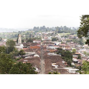 Lais Puzzle - Szenerie des Aussichtspunktes von Salento "Alto de la Cruz" in Quindio, Kolumbien - 2.000 Teile