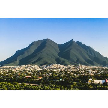 Lais Puzzle - Ansicht der Berge gegen klaren blauen Himmel, Mexiko - 2.000 Teile