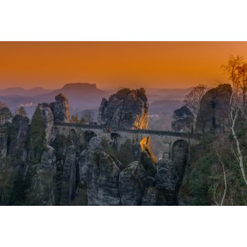 Lais Puzzle - Ansicht der Brücke über das Meer, Bundesland Sachsen, Deutschland. - 2.000 Teile