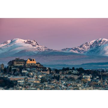 Lais Puzzle - Winterlicher Sonnenaufgang am Schloss Stirling, Schottland - 2.000 Teile