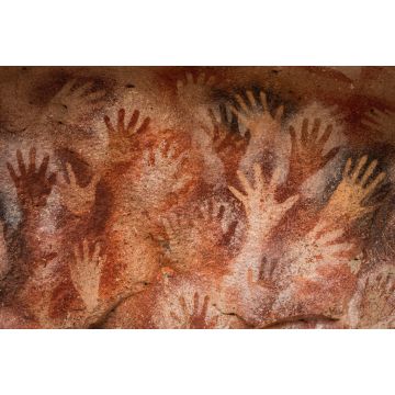 Lais Puzzle - Die alten Malereien in der Cueva de Manos Pintadas in der Provinz Santa Cruz, Patagonien, Argentinien - 2.000 Teile