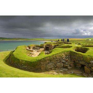 Lais Puzzle - Skara Brae war mehrere Jahrhunderte lang bewohnt - Teil des Herzstücks der neolithischen Orkney - UNESCO-Weltkulturerbe, Schottland, UK - 2.000 Teile