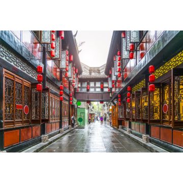 Lais Puzzle - Alte Straße der alten Stadt Jinli, Chengdu, China - 2.000 Teile