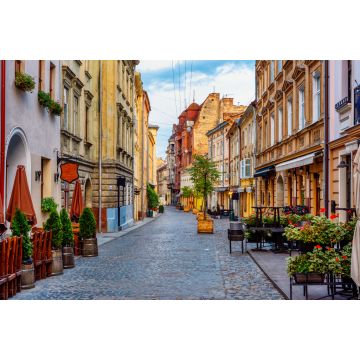 Lais Puzzle - Eine Straße in der historischen Altstadt von Lviv, Ukraine - 2.000 Teile