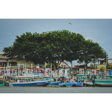 Lais Puzzle - Dock Puerto Pizarro in Tumbes, Hafen Puerto Pizarro in Tumbes, Peru - 2.000 Teile