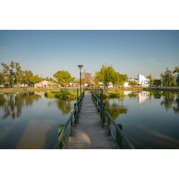 Lais Puzzle - Kleine Brücke über die Lagune, saens peña, Chaco, Argentinien - 2.000 Teile