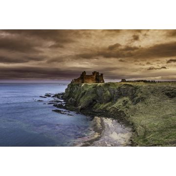 Lais Puzzle - Tantallon Castle in East Lothian, Schottland, ist eine halbzerstörte Klippenfestung aus der Mitte des 14. Jahrhunderts mit historischen Verbindungen zur Douglas-Dynastie, Maria, Königin der Schotten - 2.000 Teile