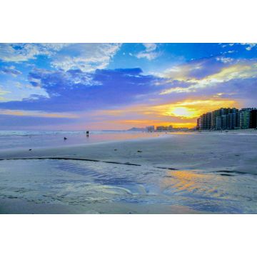 Lais Puzzle - Der lila Sonnenuntergang in Puerto Peñasco, Mexiko - 2.000 Teile