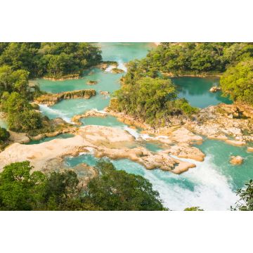Lais Puzzle - Fluss Santo Domingo. Aufnahme im Park "Las Nubes" im Lacandonischen Dschungel, nahe Comitán de Domínguez, Mexiko - 2.000 Teile