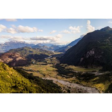 Lais Puzzle - Sonnenuntergang über den Bergen, Panoramalandschaft, Futaleufu, chilenisches Patagonien, Chile - 2.000 Teile