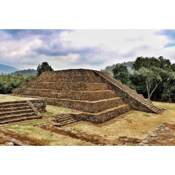 Lais Puzzle - Alte Ruinen gegen bewölkten Himmel, Mexiko - 2.000 Teile