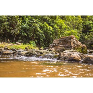 Lais Puzzle - Contamana, Ucayali, Peru, Wasserfallfluss in heissen Quellen, heisses Wasser, Heilwasser - 2.000 Teile