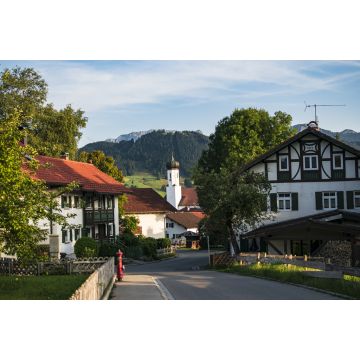 Lais Puzzle - Idyllischer Ort an der Romantischen Straße am Fuße der deutschen Alpen, Roßhaupten, Bayern, Deutschland - 2.000 Teile