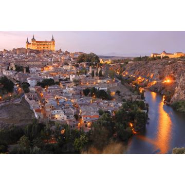 Lais Puzzle - Schöner Panoramablick von Toledo im Sonnenuntergang. Spanien, Kastilien-La Mancha - 2.000 Teile