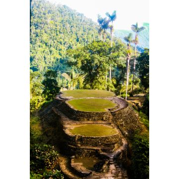 Lais Puzzle - Hauptterrassen in aller Wärme der verlorenen Stadt (indigener Name Teyuna), Sierra Nevada de Santa Marta, Magdalena, Kolumbien - 2.000 Teile